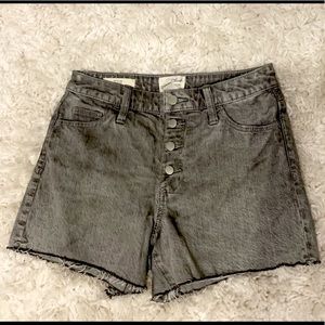Never-worn washed out jean shorts!
